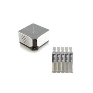 Kit Nebulizador a pistón Yuwell 403M + 20 Soluciones fisiológicas de 10 ml