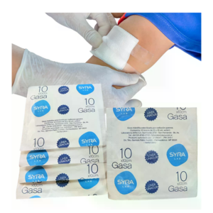 Gasas estériles Syra 10x10 cm - (x 100 sobres)