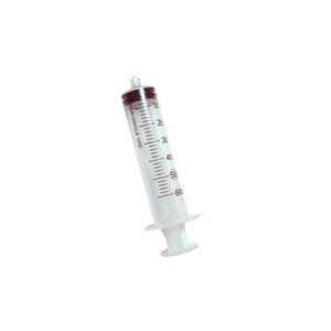 Jeringas de 60 ml Luer Lock - (x 25 unidades)